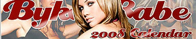 Calendario 2008 Bikerbabe