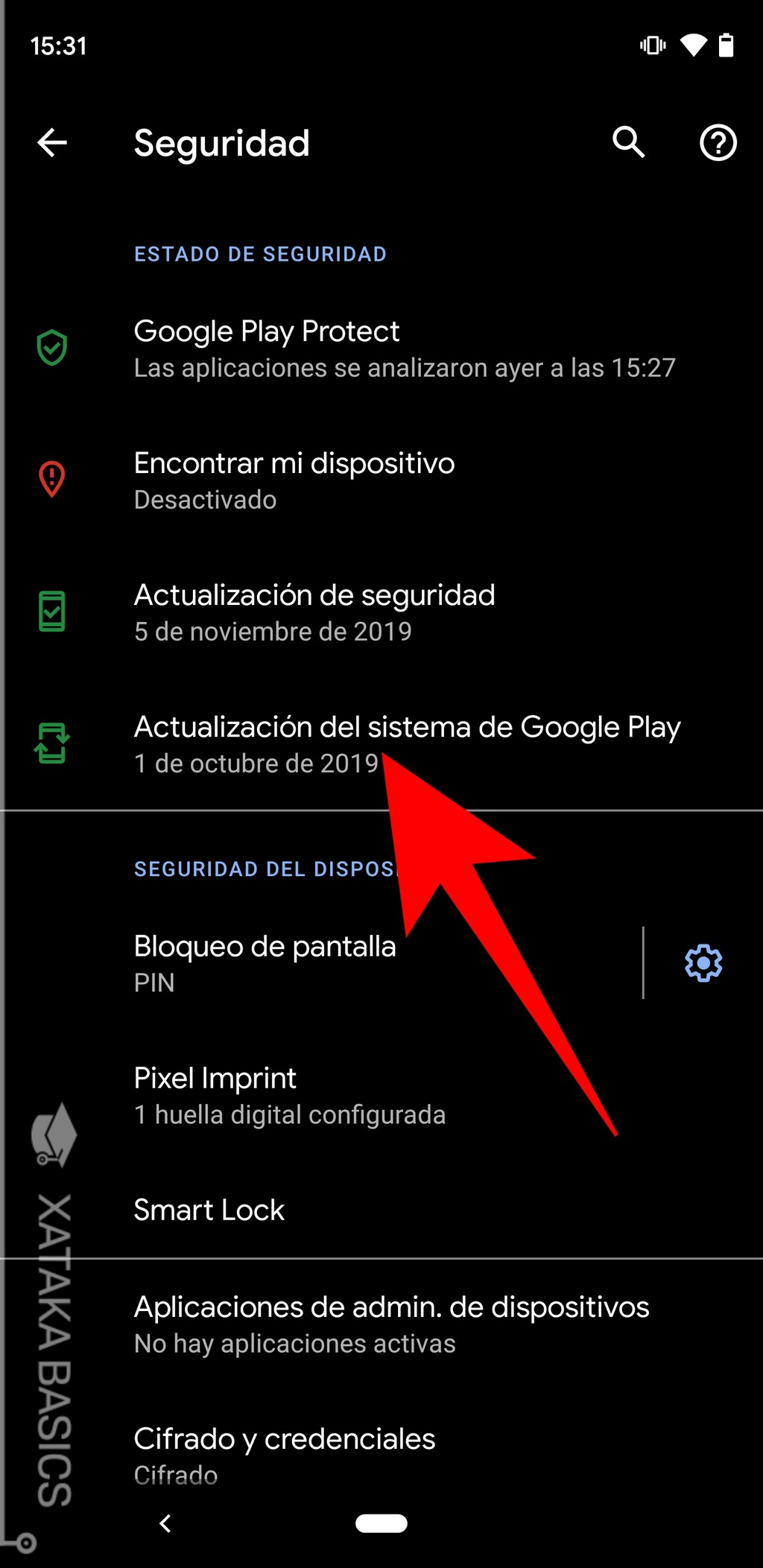 Cómo actualizar Android 10 desde el sistema de Google Play