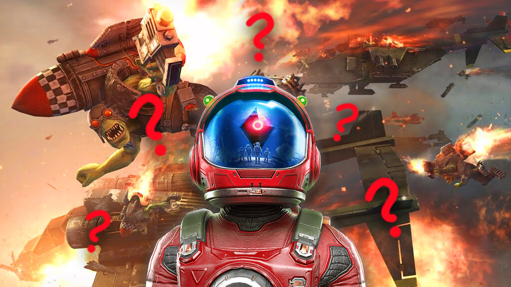 Este jugador de No Man's Sky ha construido una nave tan basura que parece sacada de Warhammer 40K: ni siquiera debería volar 