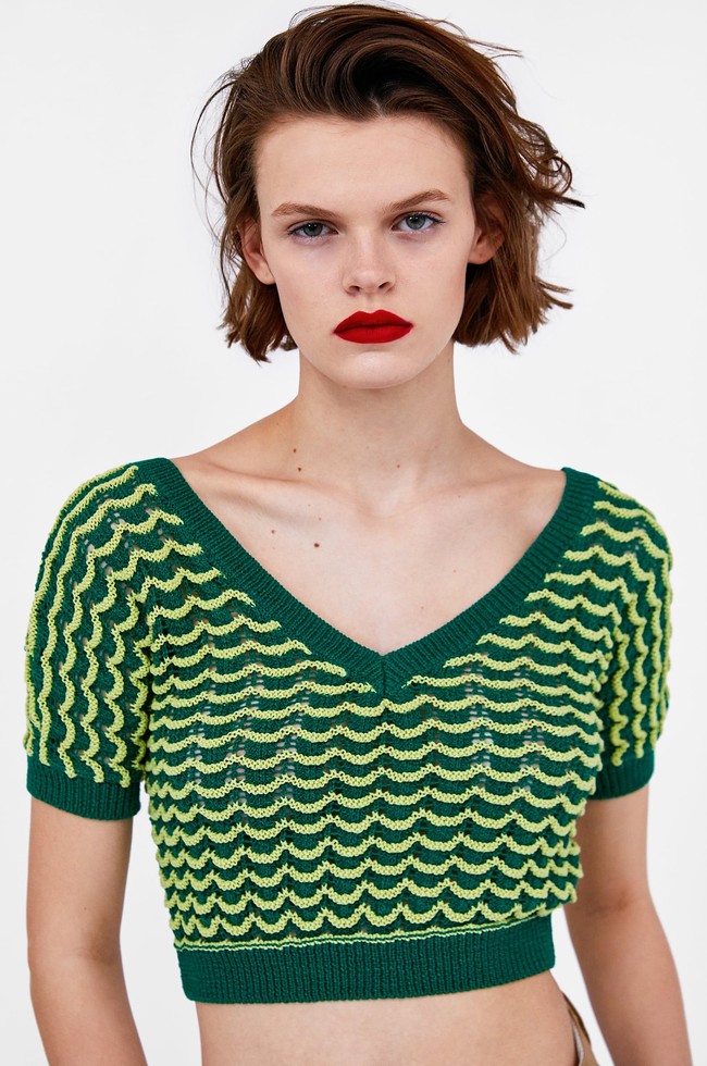 Cropped Top Zara Rebajas 07