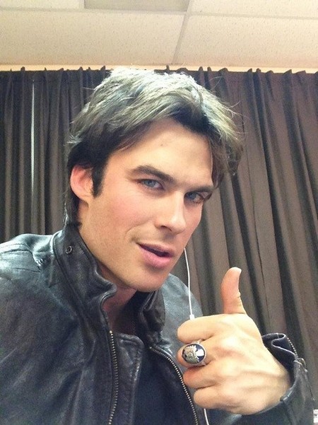 A Ian Somerhalder ya lo llevo yo a cenar las veces que haga falta, ¡no hay problema!