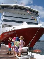 Actividades para niños en un crucero