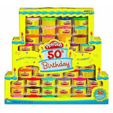 Tarta de plastilinas 50 aniversario de Play-Doh
