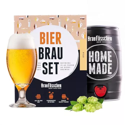 RUBIA | Braufässchen | Juego de elaboración de Cerveza para elaborar tú Mismo