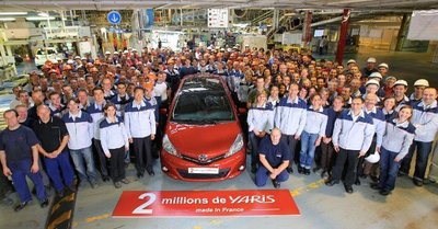 Dos millones de Toyota Yaris corren por el mundo