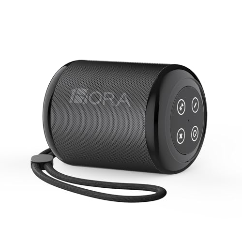 1 Hora Bocina Bluetooth Portatil 5W, Mini Altavoz Inalámbrico con Manos Libres/Micro USB/Radio FM/TF