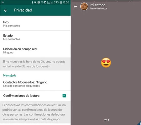 開封確認を再度マークすると、表示されたステータスが通知されます
