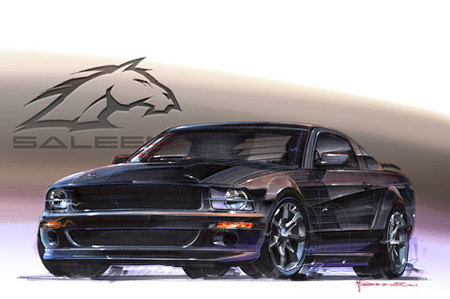 Saleen Dark Horse Mustang, el potro se viste de negro