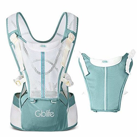 Oferta flash en la mochila portabebés Gblife 4 en 1: hasta medianoche cuesta 17,99 euros en Amazon
