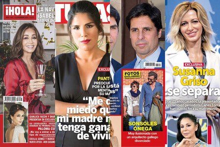 Isabel Preysler reforma su casa, Chabelita teme por la salud de Isabel Pantoja y Susanna Griso rompe su matrimonio: estas son las portadas del miércoles 23 de diciembre