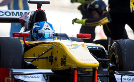 Jolyon Palmer GP2 Test Abu Dabi