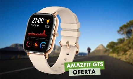 En oferta flash, hoy Amazon te deja el Amazfit GTS en color dorado por sólo 107,94 euros