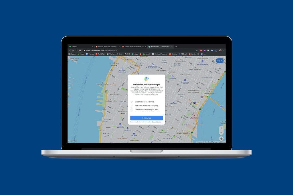 Arcane Maps es una alternativa a Google Maps enfocada en la privacidad y en el diseño