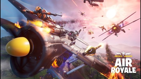 Fornite salta por los aires con Air Royale, un nuevo modo temporal que incluye batallas entre aviones