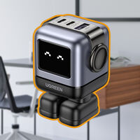 Amazon está rematando el cargador más popular de UGREEN: el robot de la carita feliz de 65W 