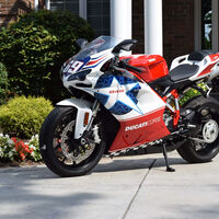 Joya busca hogar. Una Ducati 848 en honor a Nicky Hayden con 30 kilómetros está en subasta, y su precio es un regalo