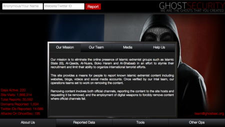 Ghost Security, otro grupo anónimo que lucha contra el ISIS, esta vez, infiltrándose en sus redes
