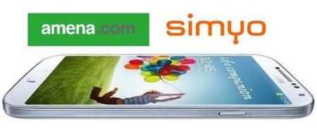 Precios Samsung Galaxy S4 con Amena y Simyo