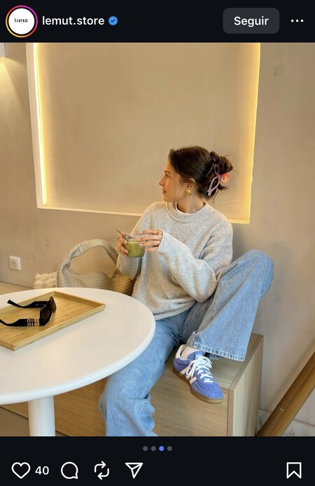 Zapatillas Bonitas Delicadas Azul Vans Otono Invierno