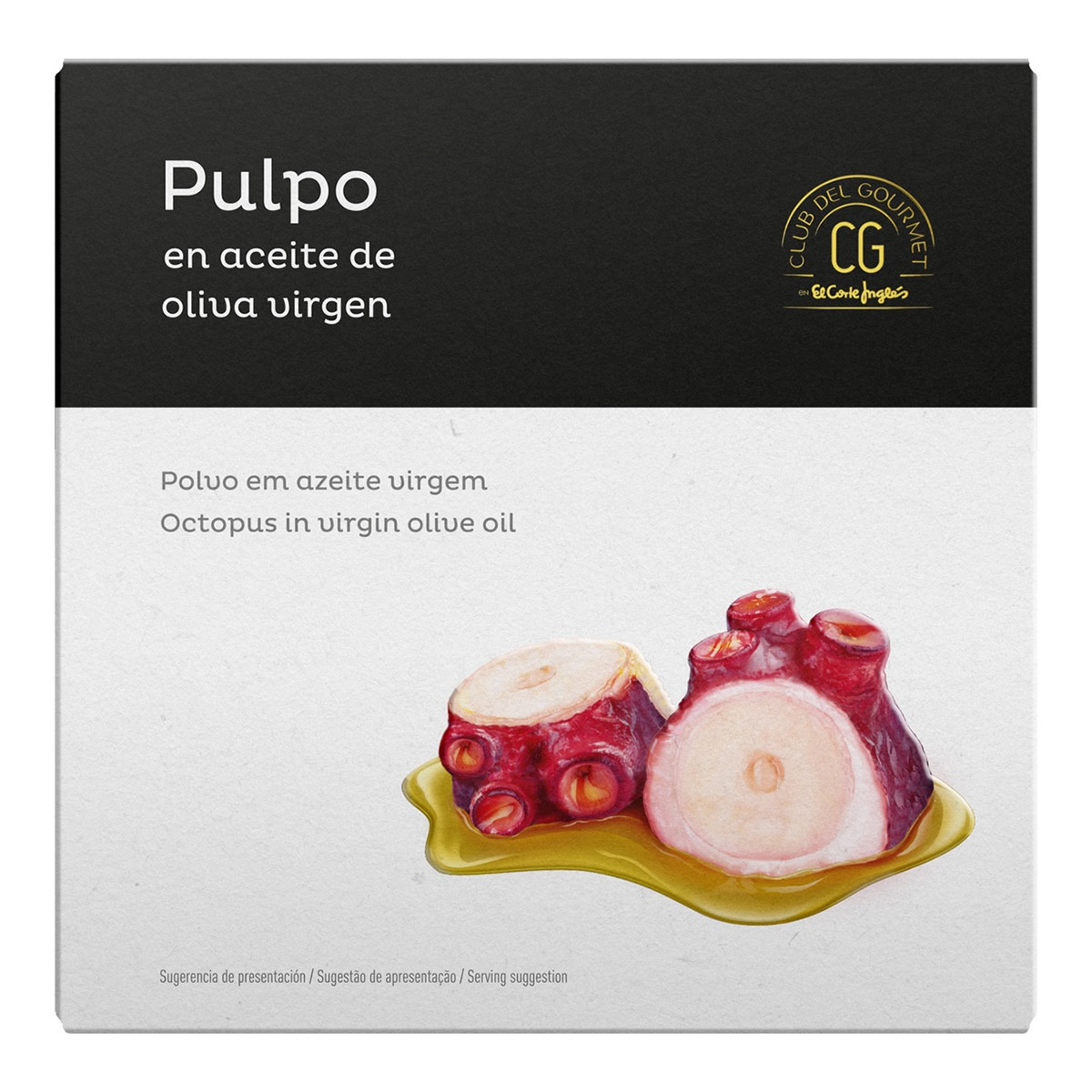 Pulpo en aceite de oliva virgen Club del Gourmet
