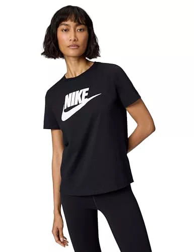 Nike DX7906-010 W NSW tee ESSNTL ICN FTRA T-Shirt Mujer