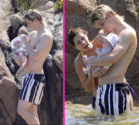 Las imágenes más tiernas de Fernando Torres en familia