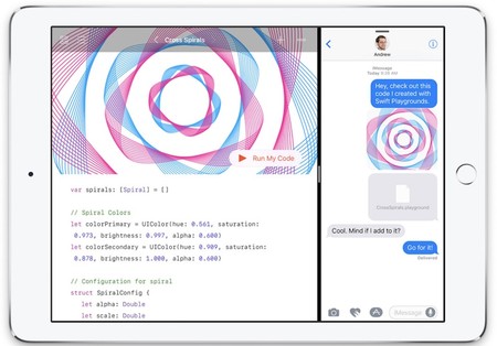 Swift Playgrounds para iPad se actualiza y agrega una mejor integración a contenido de terceros