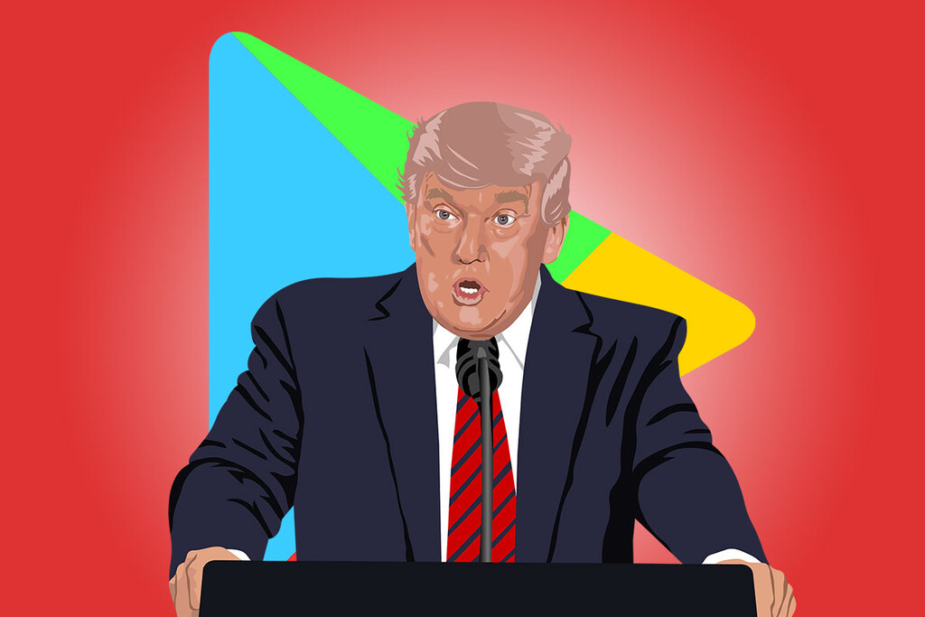 Google elimina la app oficial de Trump de Google Play porque no servía para nada