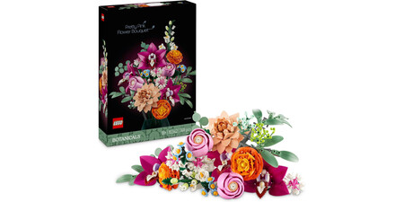 LEGO Botanical Ramo de Flores Fantasía en Rosa