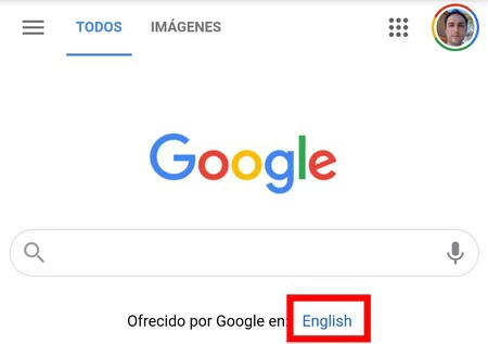 言語 Google 検索
