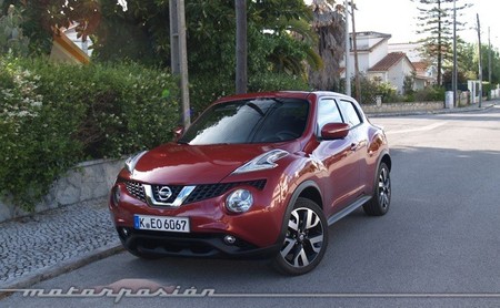 Nissan Juke 2014 rojo