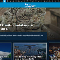 Diario del Viajero estrena nuevo diseño, más cómodo de leer 