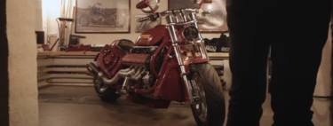 La moto de Ferrari existe: tiene un motor V8, sólo hay una en el mundo y, lo más especial, no la fabricó Ferrari