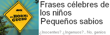 Frases célebres de los niños, niños que ayudan a otros niños