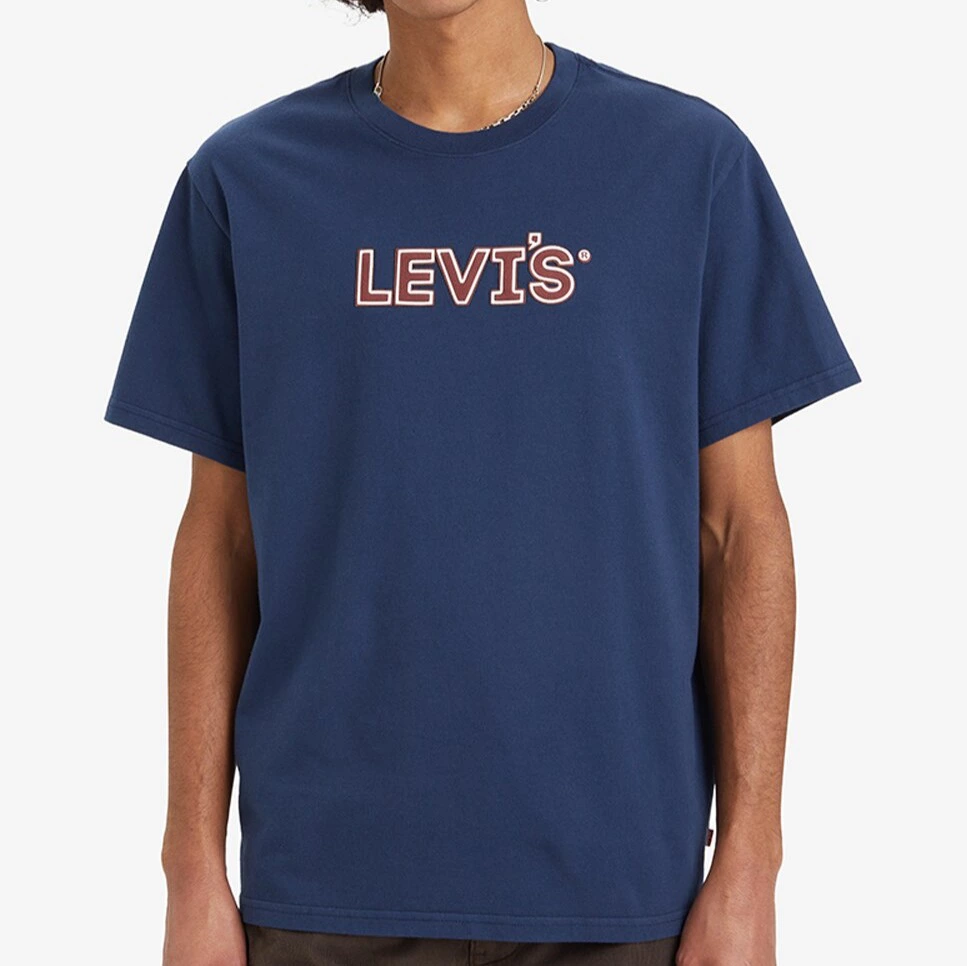 Camiseta Levi's de hombre de manga corta con cuello redondo
