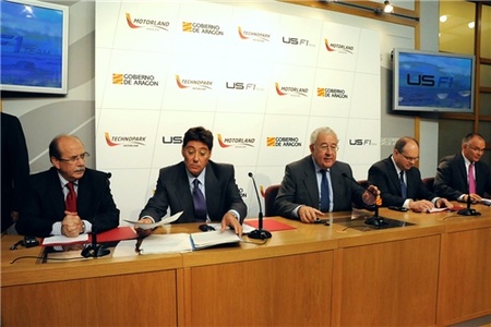 USF1 tendrá su sede europea en Motorland Aragón