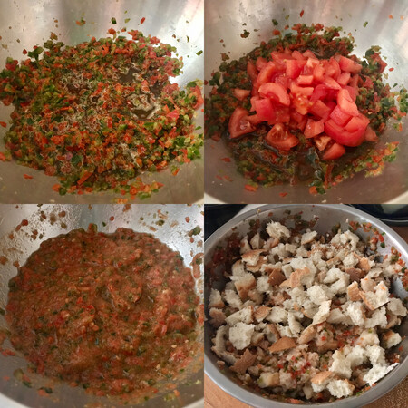 Ajo Caliente Preparacion