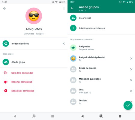 Comunidades Whatsapp 