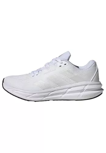 Adidas Mujer Questar 3 Running Shoes, Cloud White/Cloud White/Core Black, 39 1/3 EU