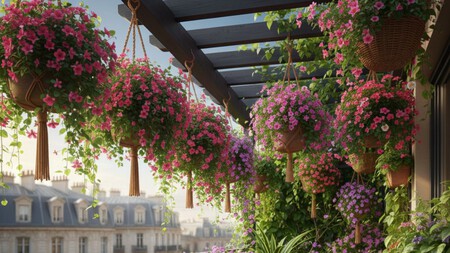 Siembra estas plantas colgantes en tu balcón antes de que termine el otoño para que exploten de flores en primavera