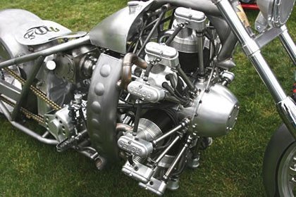 Radial Engine Motorcycle
