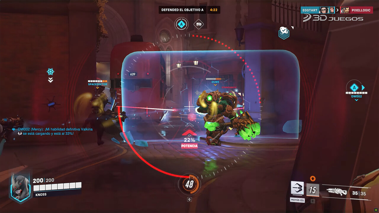 Overwatch 2: así puedes cambiar el punto de mira