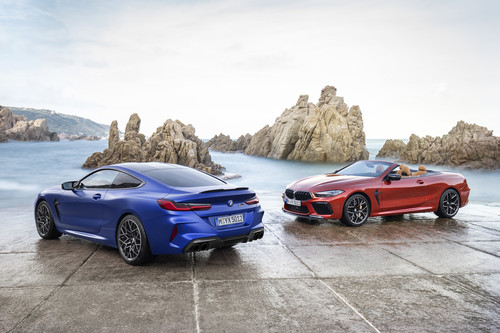 Así son los nuevos BMW M8 Competition: coupé y cabrio con motor V8 biturbo de 625 CV y tracción total