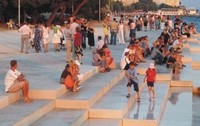 Zadar: un órgano que suena con el mar
