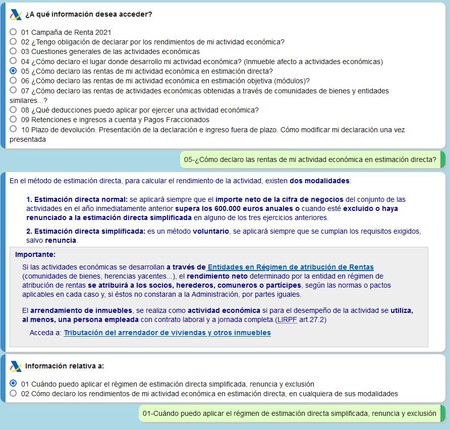 Informador Renta Preguntas