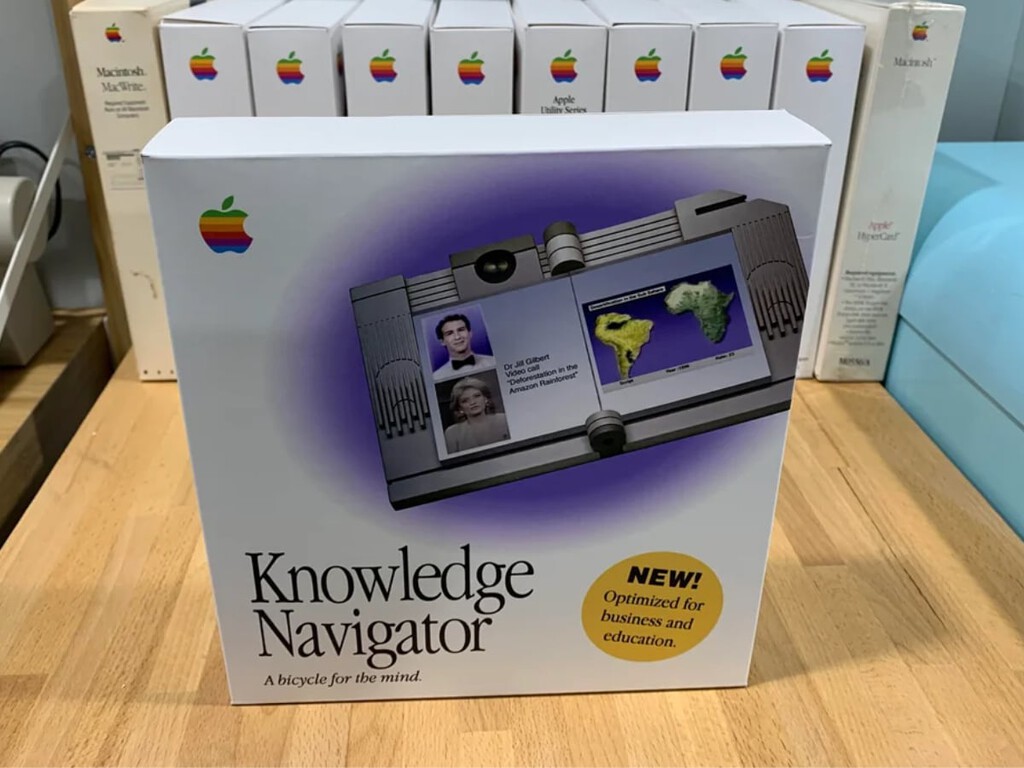 En 1987 Apple ya predijo la IA y Apple Intelligence con un producto que entonces era ciencia ficción