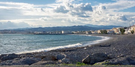 Pueblo Blanco Bonito Sin Turistas Andalucia Malaga España
