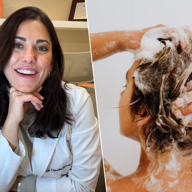 Claudia Bernárdez, dermatóloga: "El champú solo hay que aplicarlo en el cuero cabelludo, si frotamos de medios a puntas estamos dañando el pelo" 