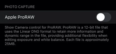 iPhone 12 Pro での ProRAW フォーマットの調整: MacRumors。