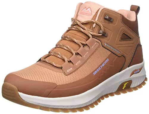 Skechers Arch Fit Discover Elevation Gain, Zapatillas de Senderismo Mujer, Clay, 36 EU